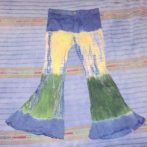 Tie dye pants